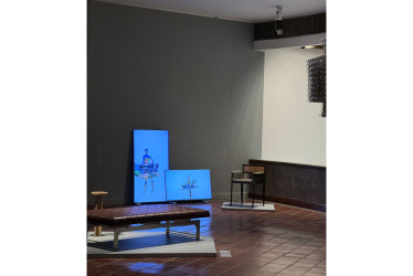 'Silla Pepe' y 'Colección Metaverse' son las dos obras de Santiago Dussán expuestas en el Museo de Arte de Pereira.